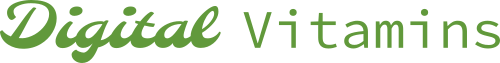 Logo von Digital Vitamins in Grün