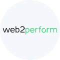Logo von web2perform